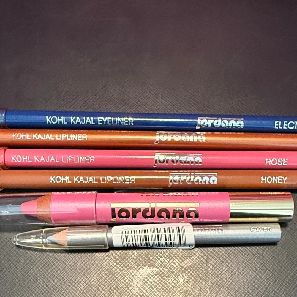 Jordana Kohl Kajal Eyeliner & Lipliner 6 Piece Set #1